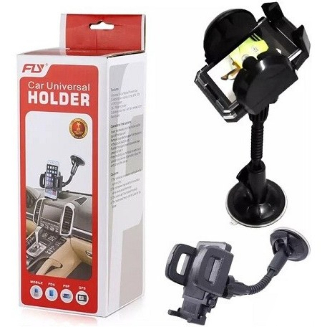 هولدر موبایل Car Universal Fly XP-D 360 | پایه نگهدارنده داشبورد و شیشه خودرو