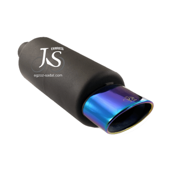 منبع اگزوز ۷۲۰ سایلنسردار دو حالته برند JS | صدای میکس ریس و بم
